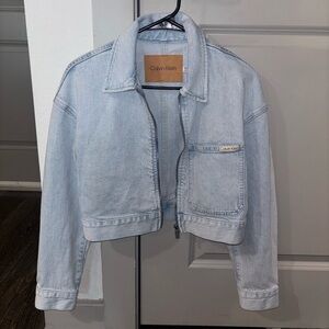 Calvin Klein Light Wash Denim Jacket